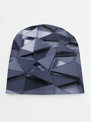 Детская шапка / Metalic geometry