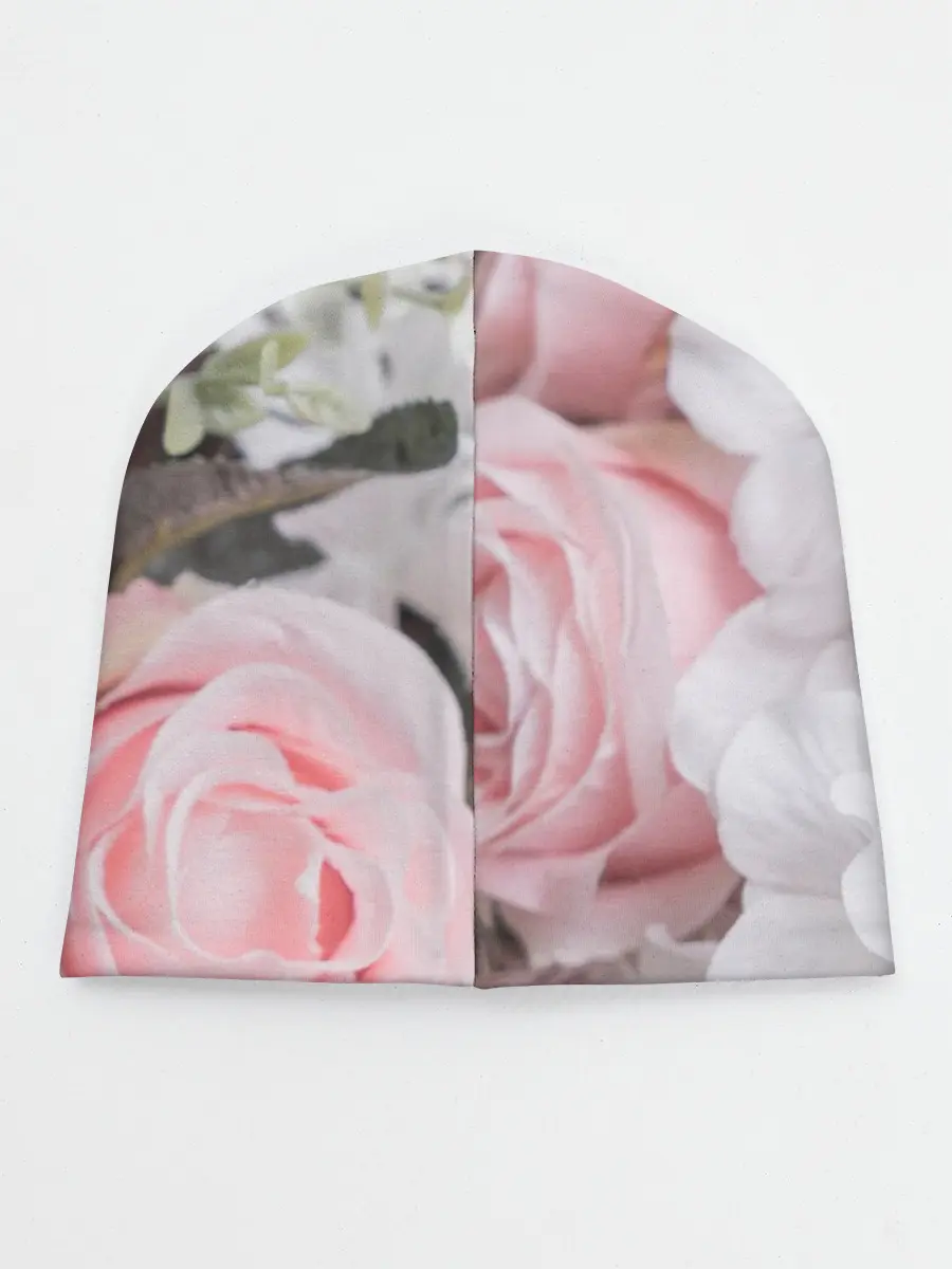 Детская шапка / розы