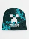 Детская шапка / Руслан в стиле Minecraft