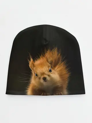 Детская шапка / Белочка