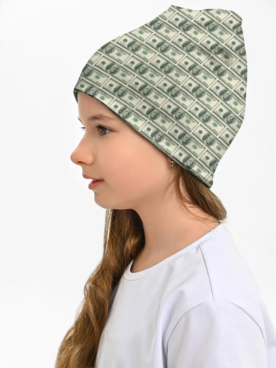 Детская шапка / Доллары
