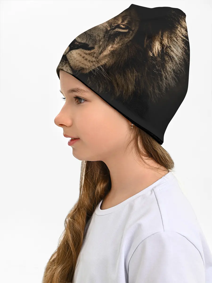 Детская шапка / Лев