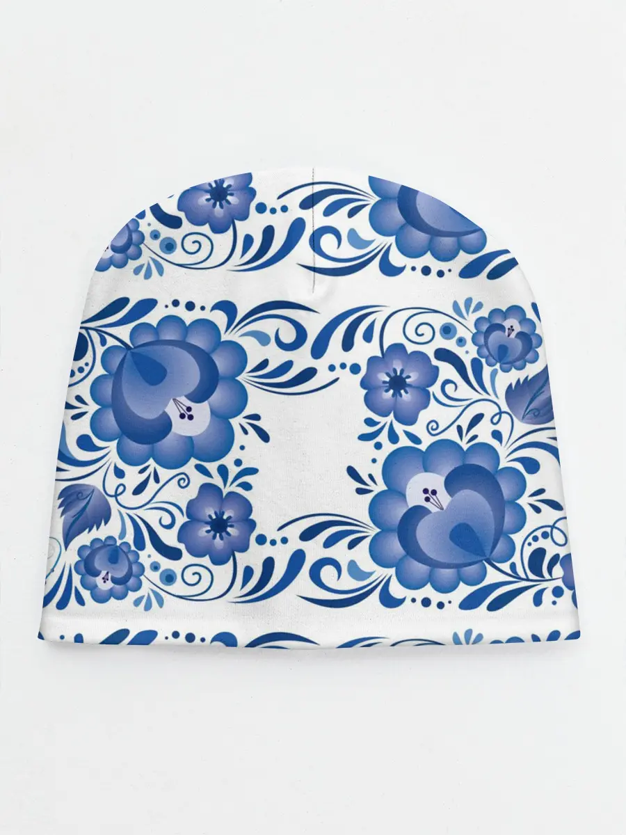 Детская шапка / Гжель