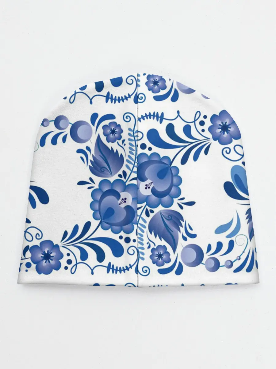 Детская шапка / Гжель