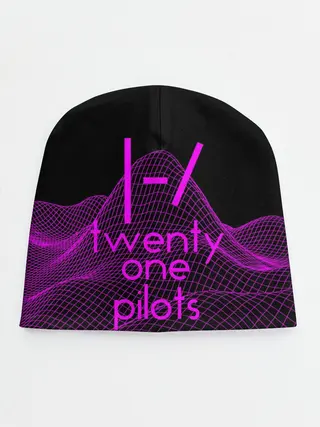 Детская шапка / twenty one pilots neon music