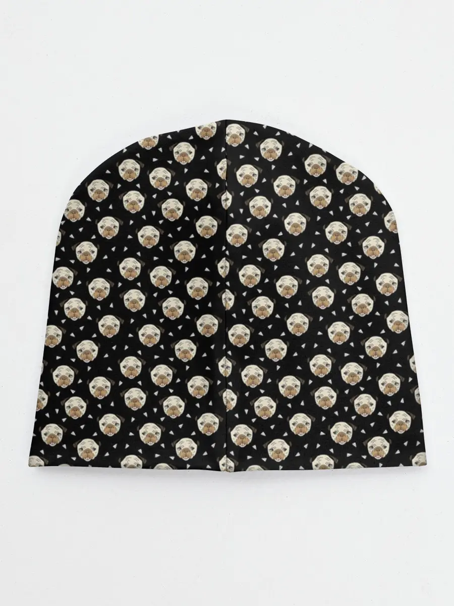 Детская шапка / Мопсы