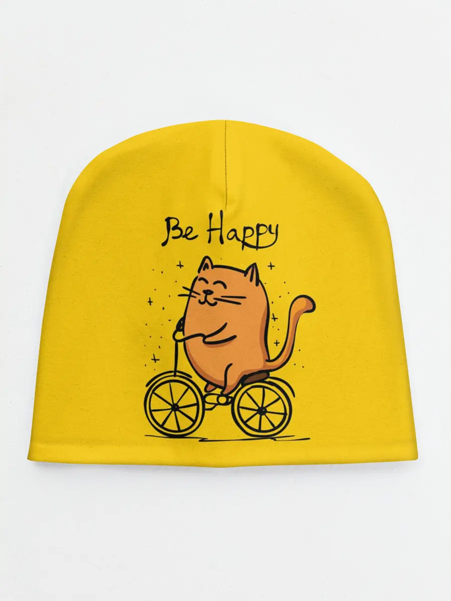 Детская шапка / Be Happy,cat