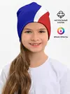 Детская шапка / Герб РФ Триколор
