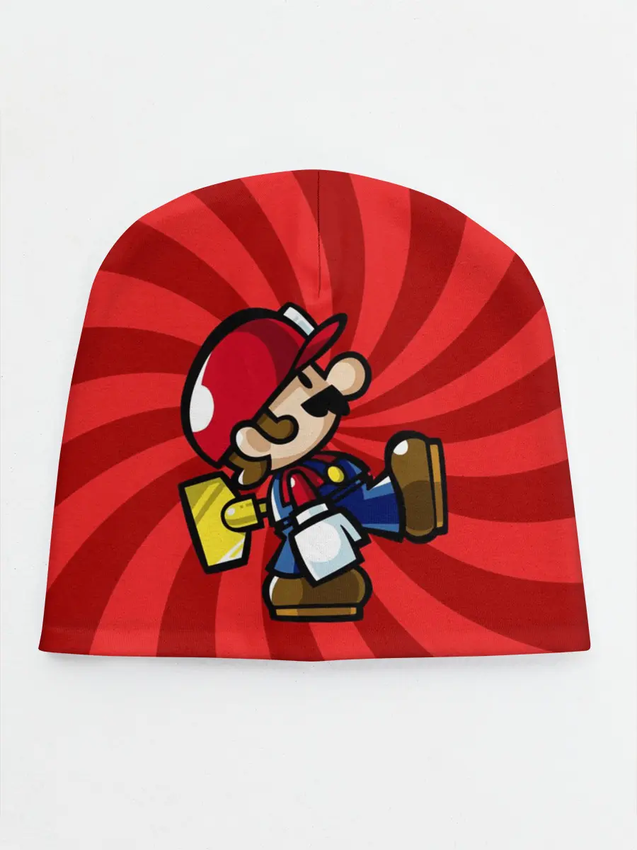 Детская шапка / Mario
