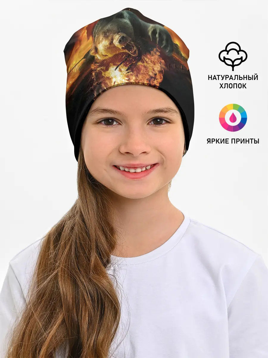 Детская шапка / Русский медведь