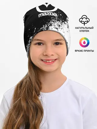Детская шапка / Mazda abstract sport