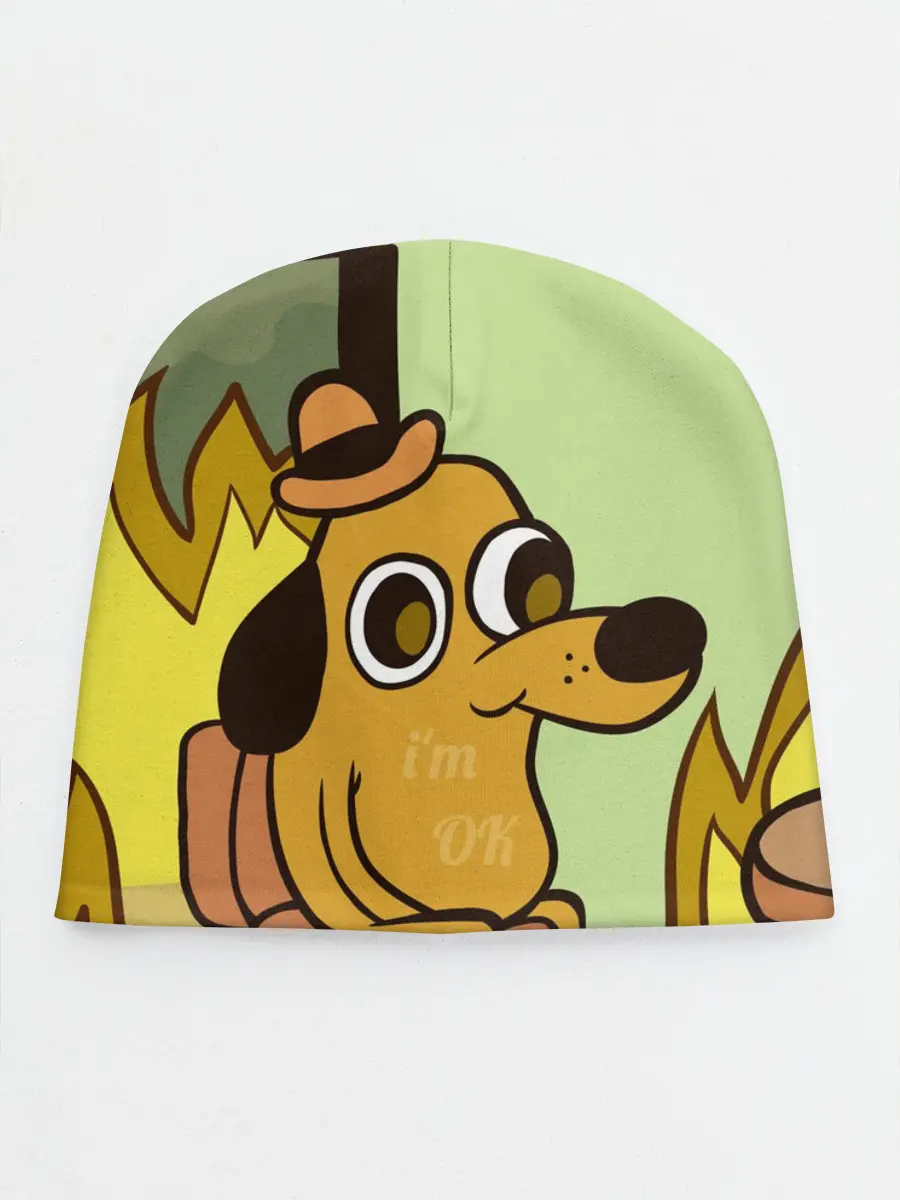 Детская шапка / This is fine