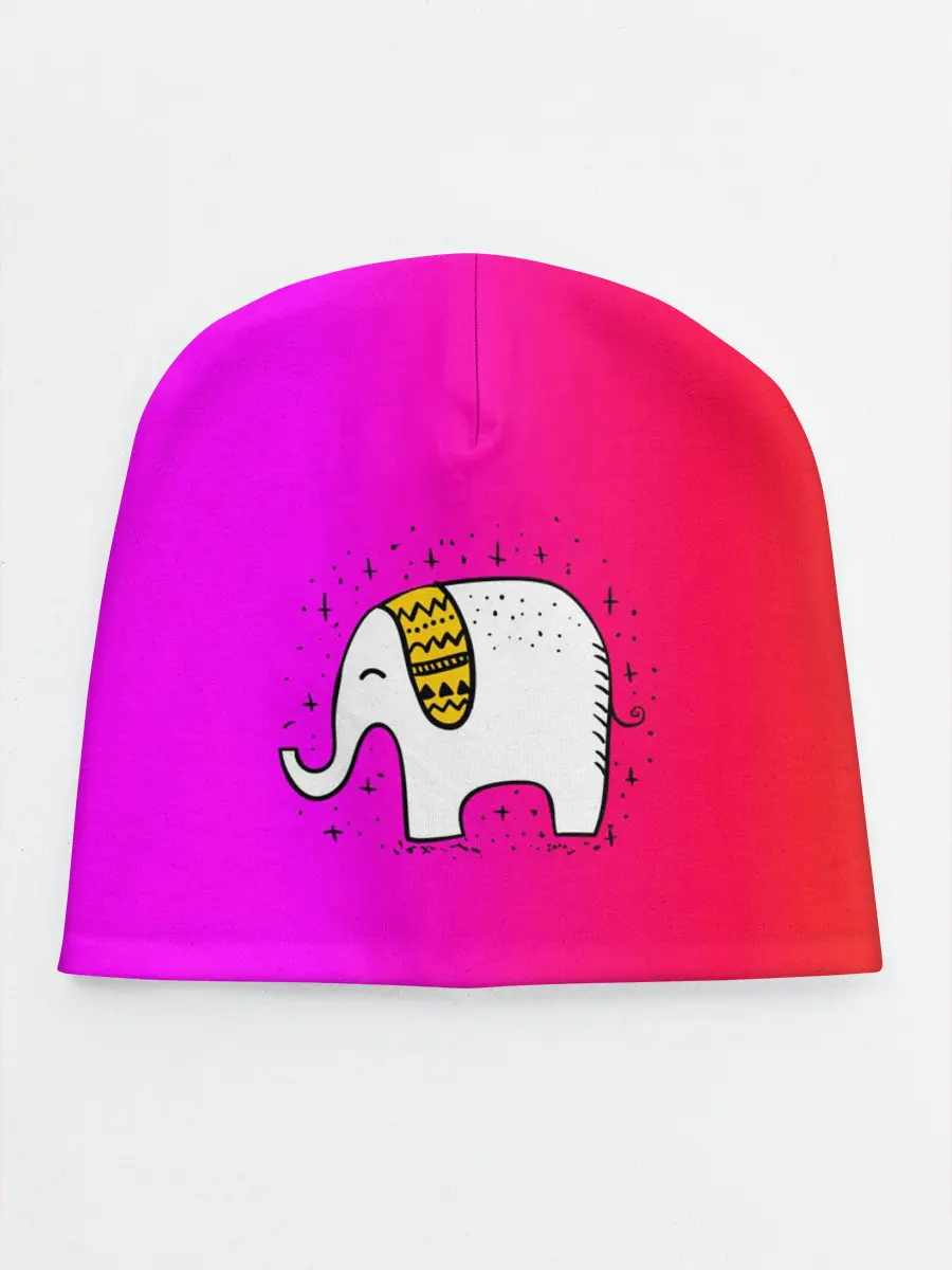 Детская шапка / Радужный слоник