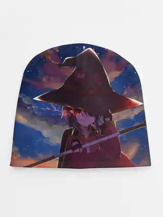 Детская шапка / Konosuba с посохом