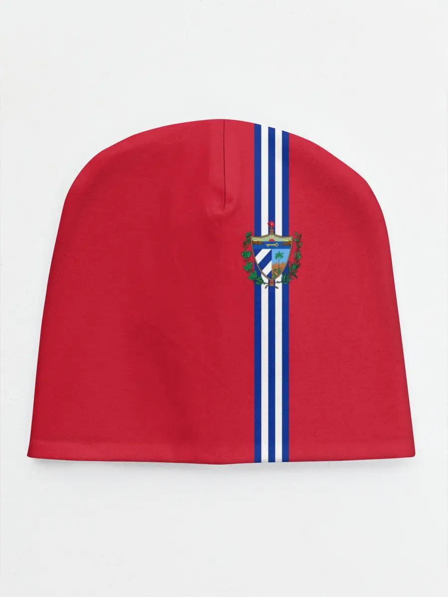 Детская шапка / Куба, лента с гербом