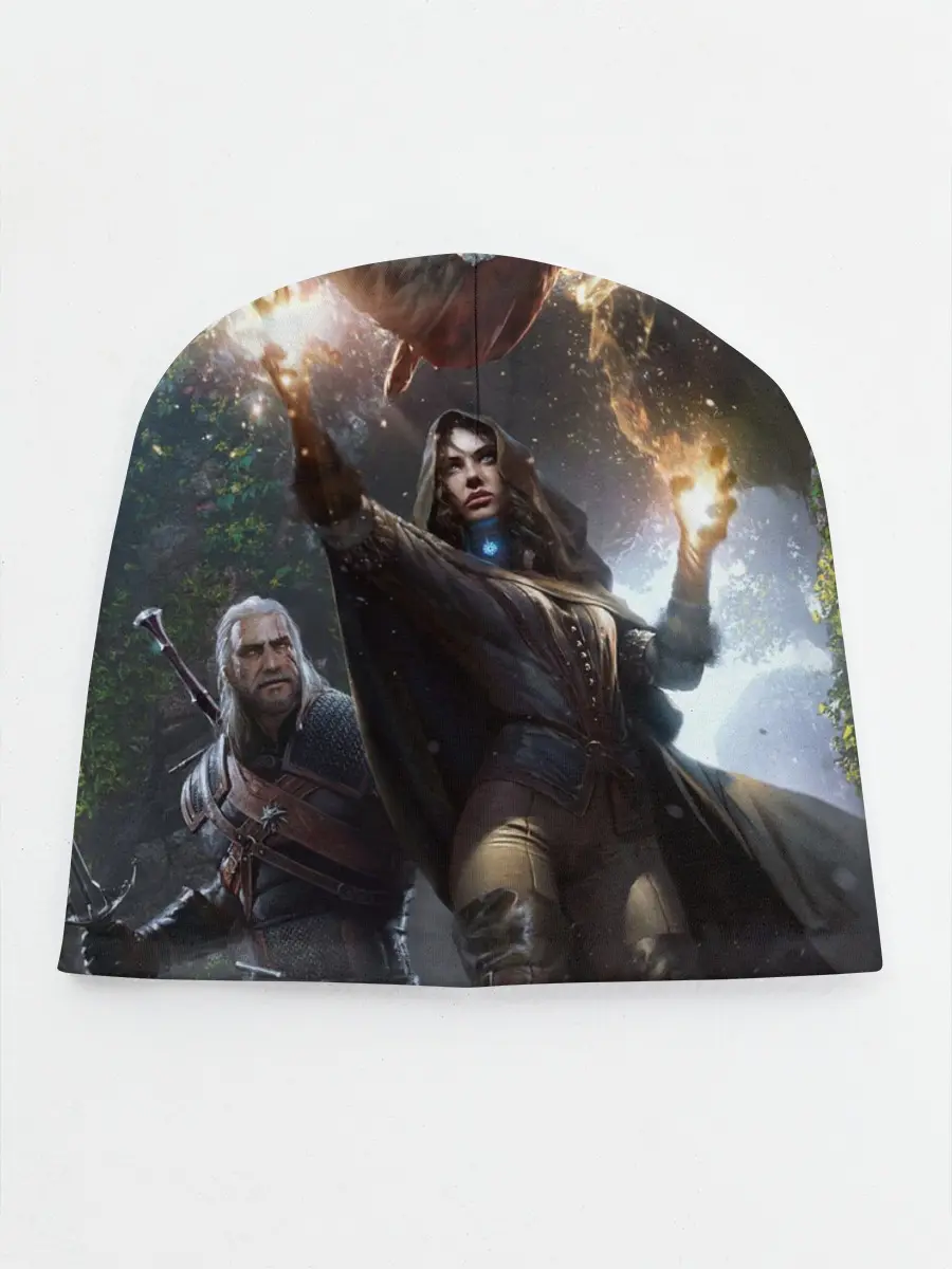 Детская шапка / Йеннифер и Геральт