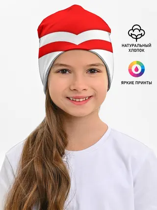 Детская шапка / Звезды и полосы