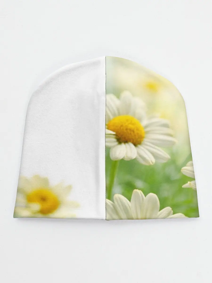 Детская шапка / Полевые ромашки