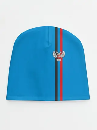 Детская шапка / ДНР, лента с гербом