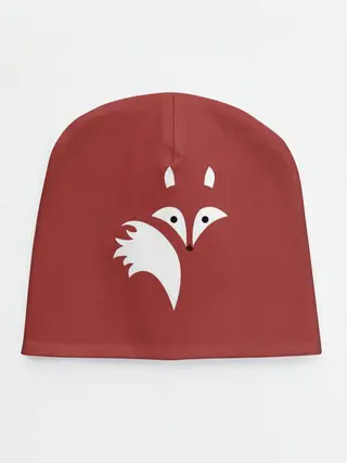 Детская шапка / Абстрактная лиса