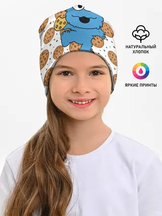 Детская шапка / Cookie monster