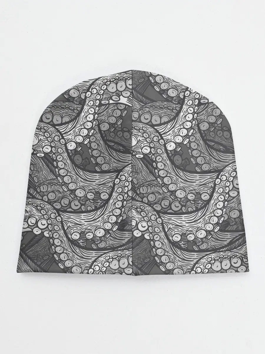 Детская шапка / Octopus dark