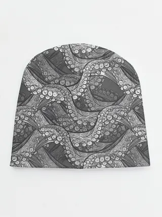 Детская шапка / Octopus dark