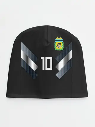 Детская шапка / Месси ЧМ 2018 гостевая