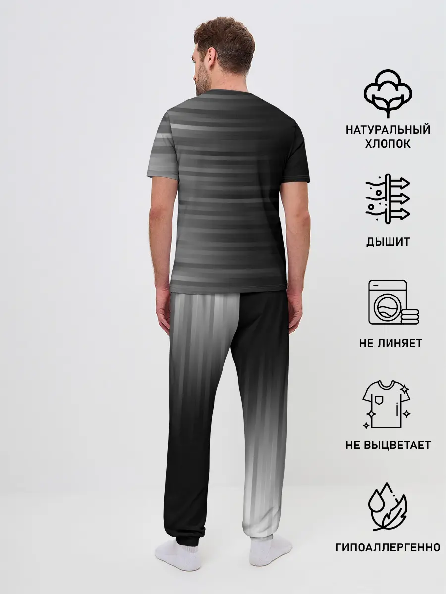 Мужская пижама с брюками / Cyberpunk 2077 WE HAVE A CITY TO BURN!