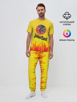 Мужская пижама с брюками / Джудас Прист: Бог металла.