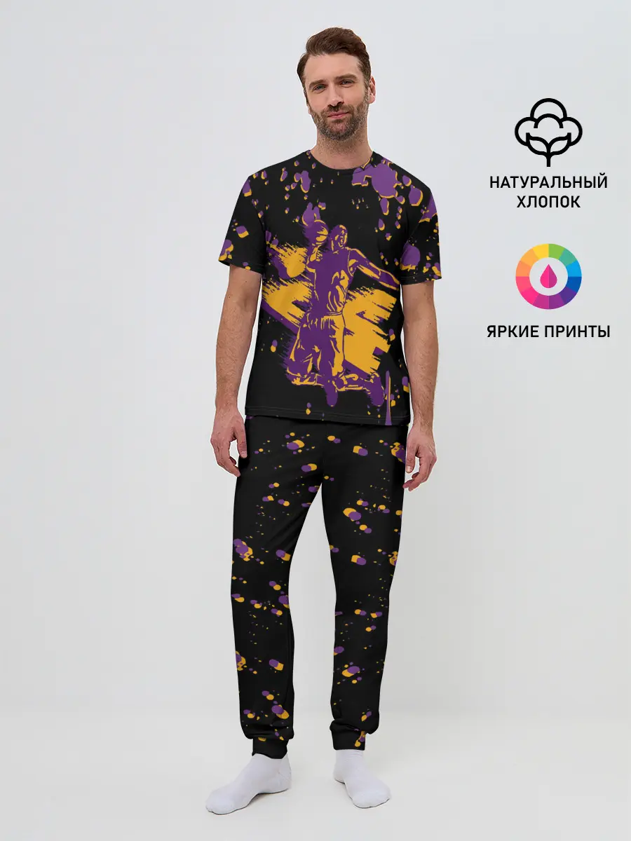 Мужская пижама с брюками / Kobe Bryant.