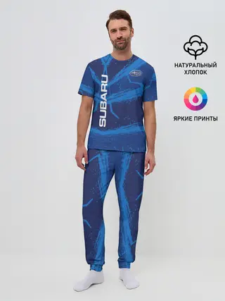 Мужская пижама с брюками / Subaru