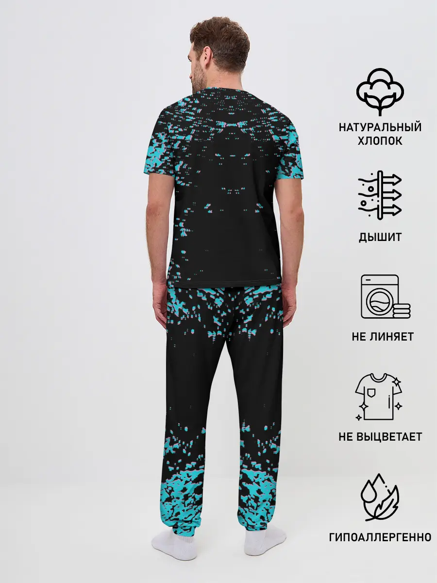 Мужская пижама с брюками / Тима Белорусских.