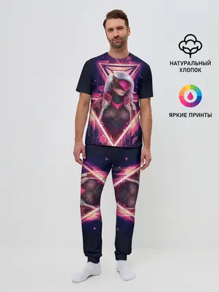 Мужская пижама с брюками / Project | Katarina