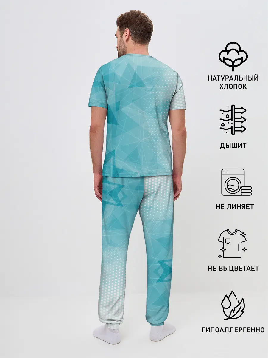 Мужская пижама с брюками / SKODA