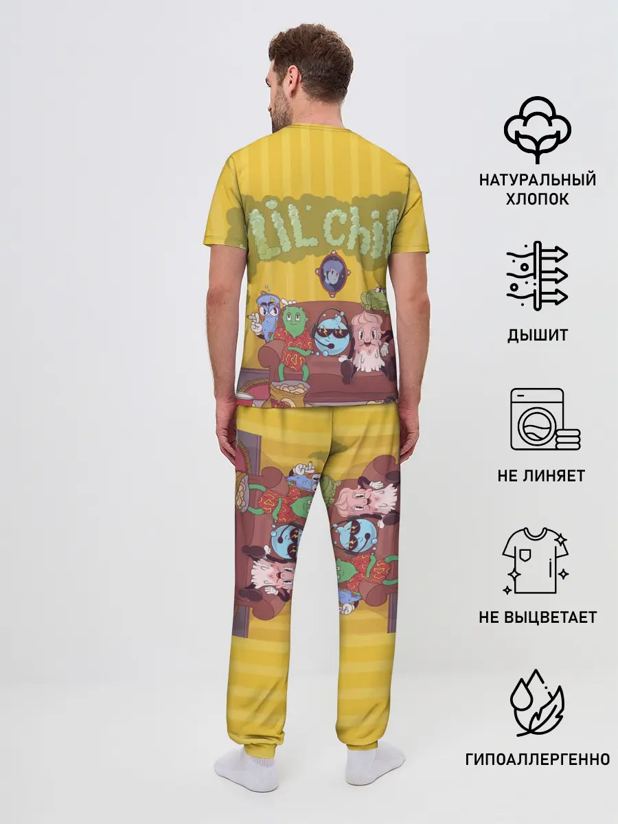 Мужская пижама с брюками / Gone Fludd