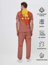 Мужская пижама с брюками / Ты горишь как огонь v2