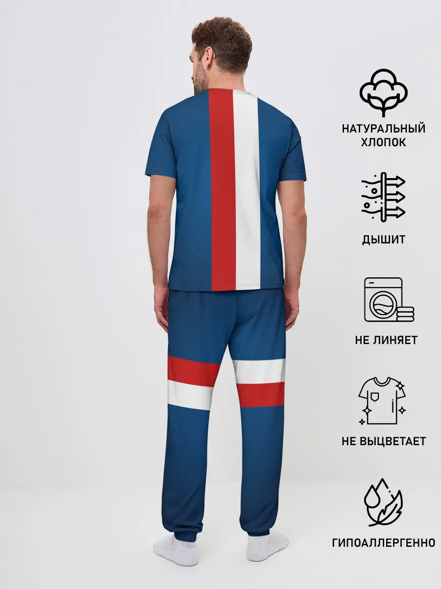 Мужская пижама с брюками / ФК Пари Сен-Жермен
