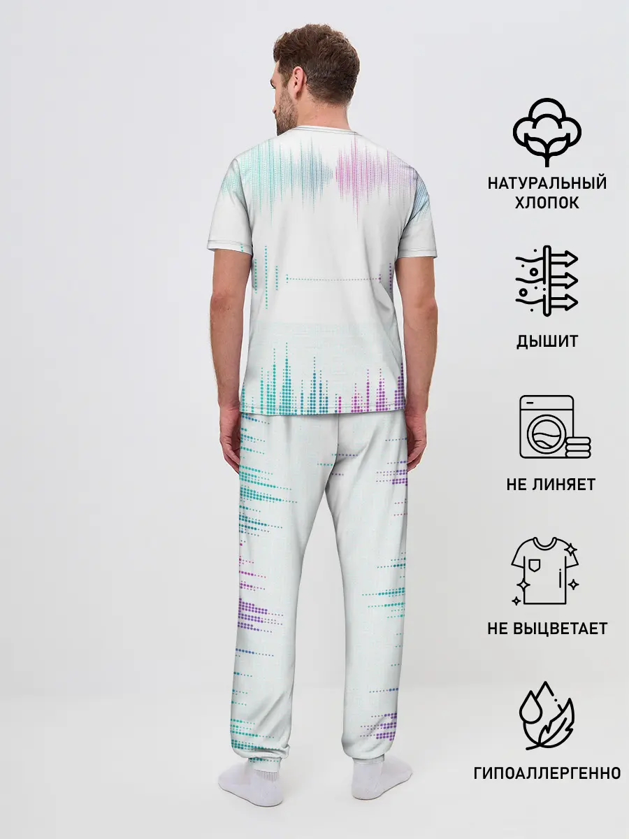 Мужская пижама с брюками / clubhouse