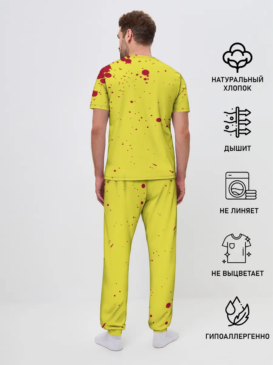 Мужская пижама с брюками / TRAUMA TEAM Cyberpunk 2077