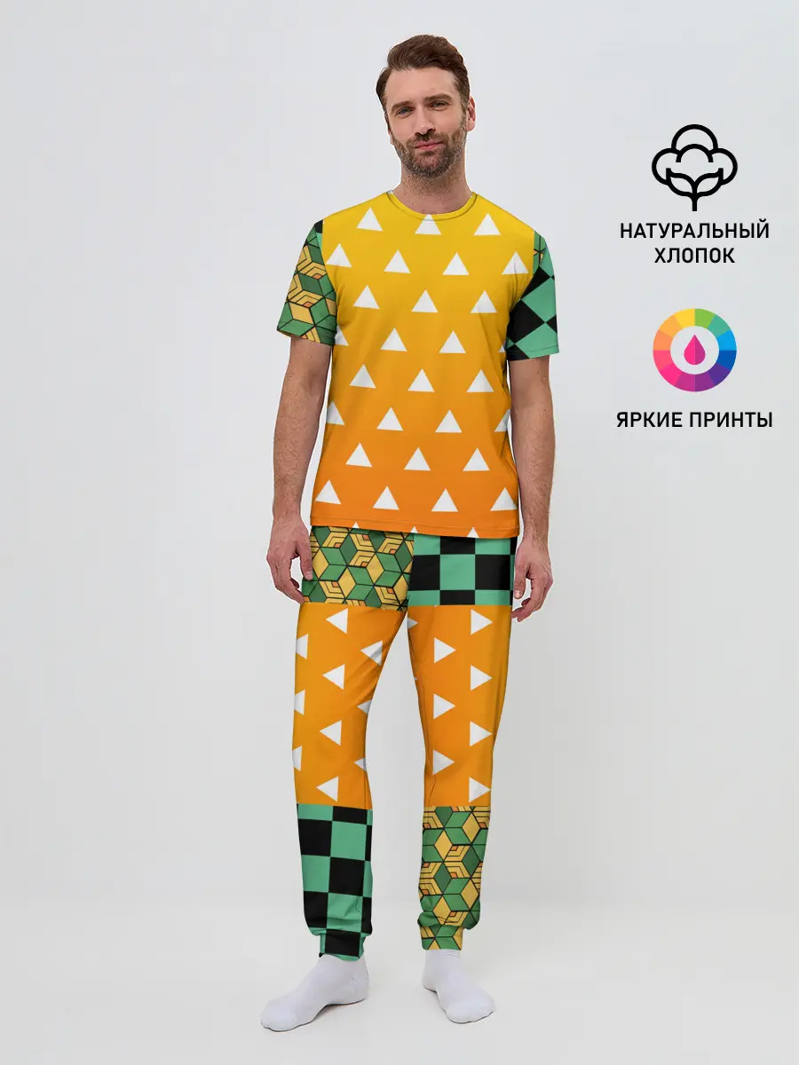 Мужская пижама с брюками / ТАНДЖИРО | ЗЕНИТЦУ | ТОМИОКА
