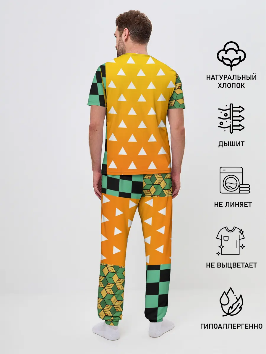 Мужская пижама с брюками / ТАНДЖИРО | ЗЕНИТЦУ | ТОМИОКА