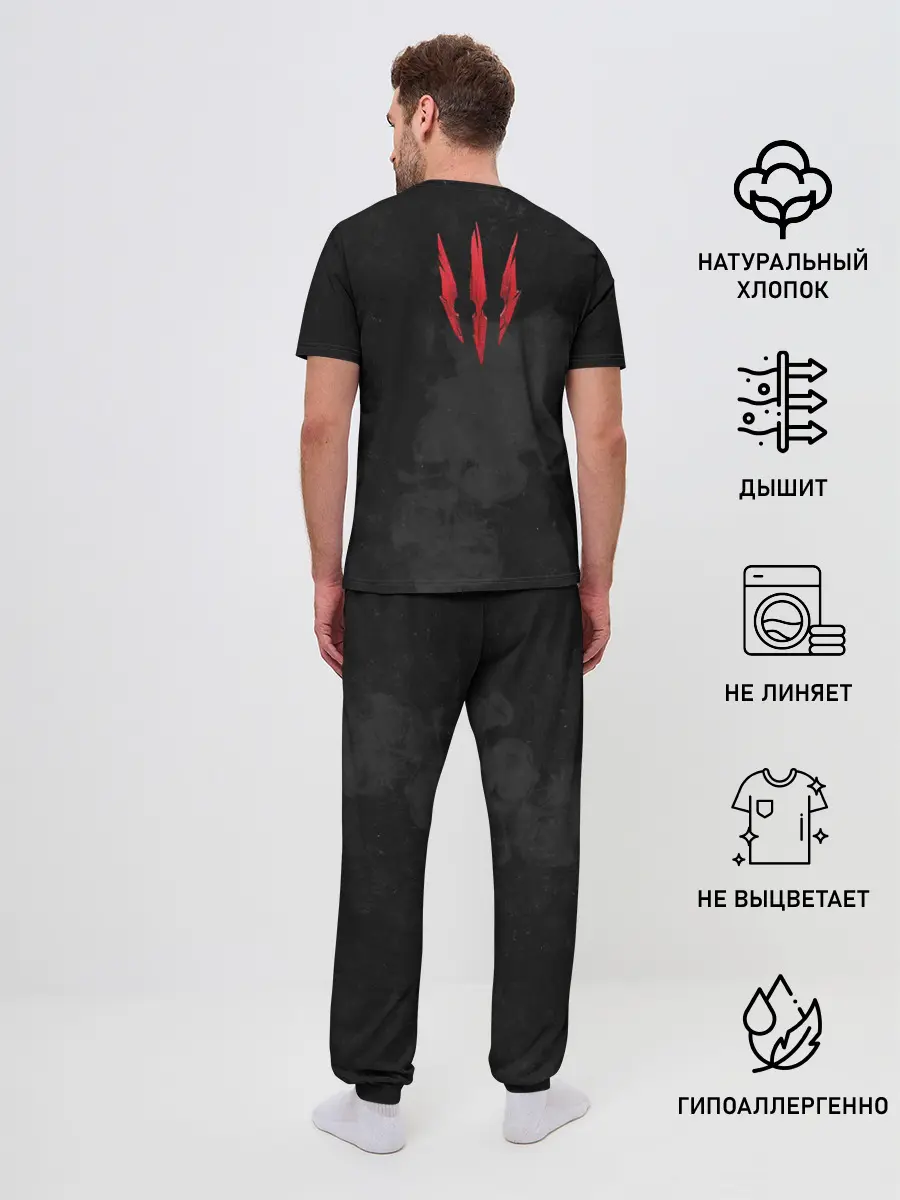 Мужская пижама с брюками / Ведьмак