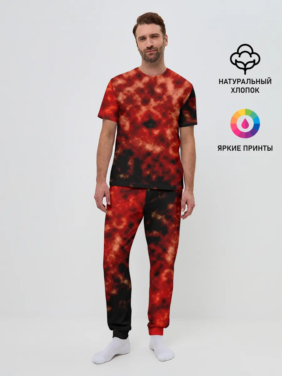Мужская пижама с брюками / Rage
