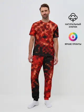 Мужская пижама с брюками / Rage