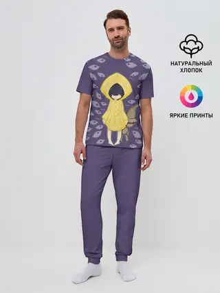 Мужская пижама с брюками / Little Nightmares Глаза