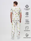 Мужская пижама с брюками / Листопад