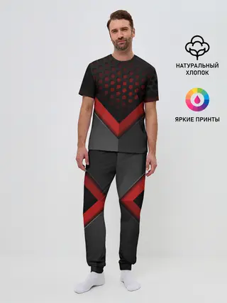 Мужская пижама с брюками / К - 9