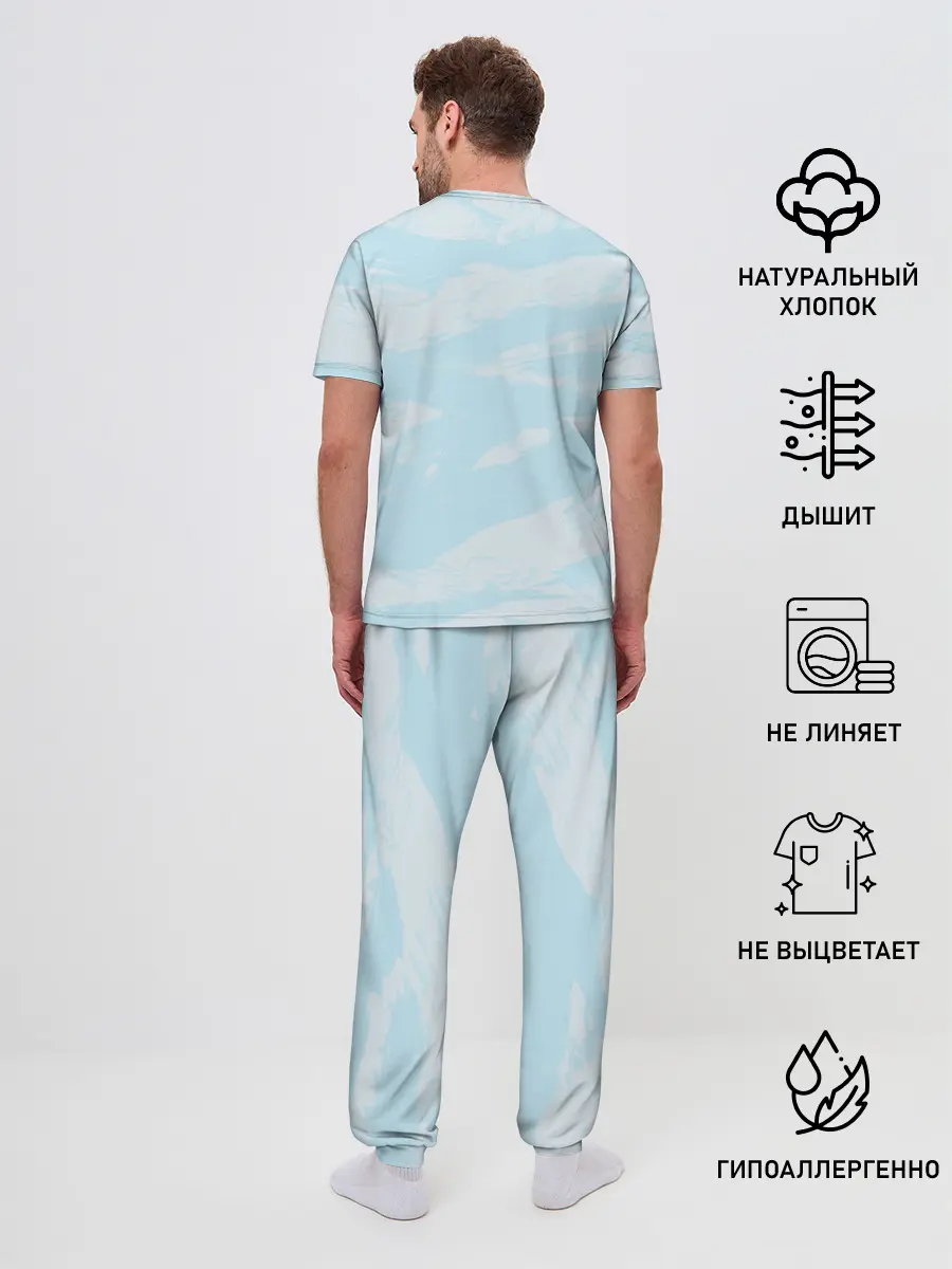 Мужская пижама с брюками / Снежный танец | Dota 2