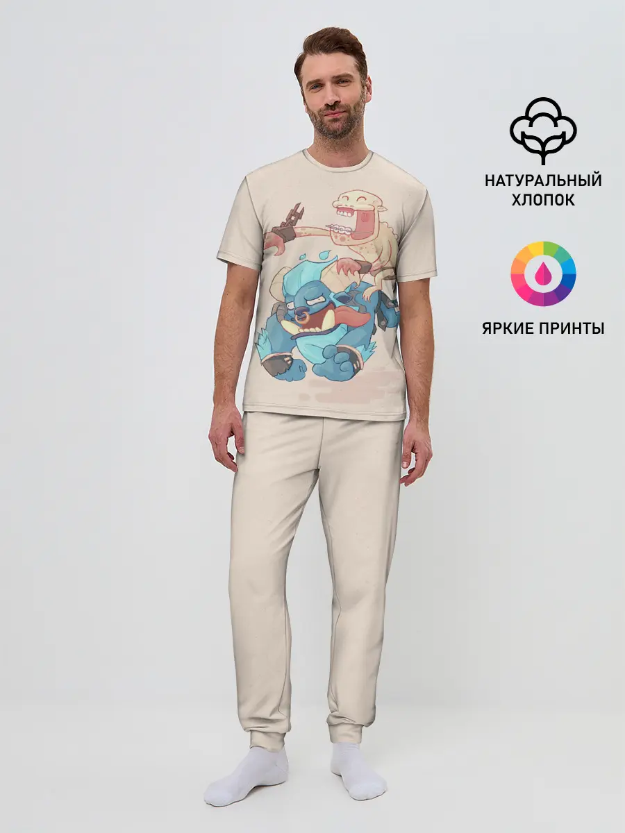 Мужская пижама с брюками / Мы уже выехали | Dota 2